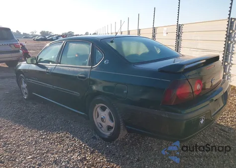 2002 Chevrolet Impala Ls из США, поврежденный, VIN 2G1WH55K129315160